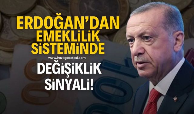 Cumhurbaşkanı Erdoğan yanıtladı! Emeklilikte sistem değişiyor mu?