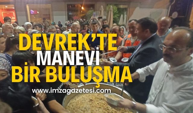 Devrek’te Manevi Bir Buluşma... Aşure Günü Etkinliği