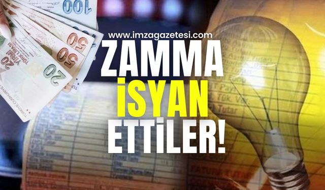 Elektrik Zamlarına Karşı İsyan! Tüketici Hakları Derneği Eylemde