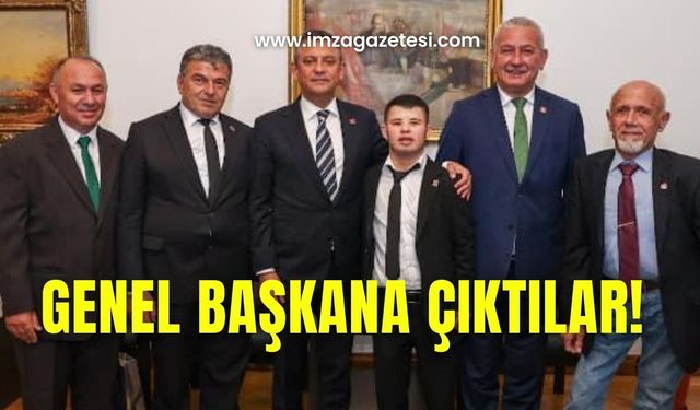 Genel Başkan Özel’le buluştular!