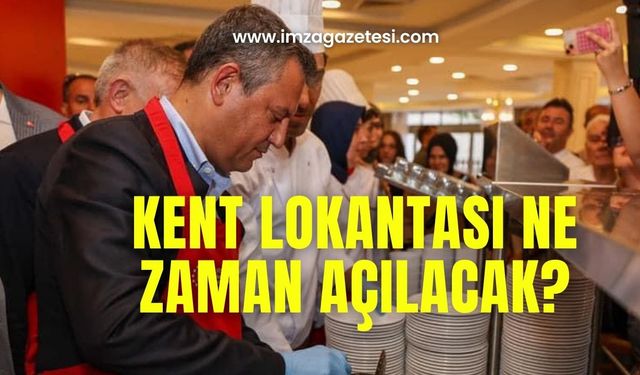 Kent Lokantası ne zaman açılacak! Başkan Dural açıkladı