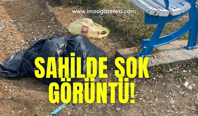 Kozlu’da tepki çeken görüntü!