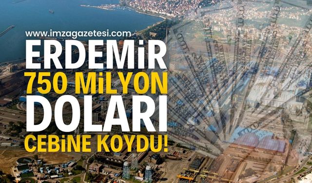 ERDEMİR'in cebine 750 milyon dolar: Neler olacak?