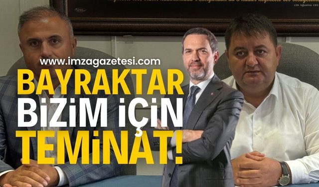 GMİS Başkanı Hakan Yeşil açıklama yaptı: "Bakan Alparslan Bayraktar bizim için teminat"