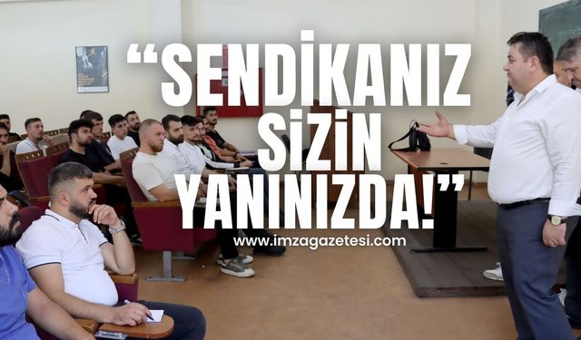 Hakan Yeşil, madencilerle bir araya geldi...