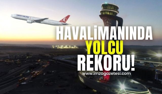 Havalimanında Yolcu Rekoru! 268 Bin 275 Kişiye Hizmet Verildi...