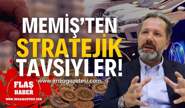 İslam Memiş'ten Yatırımcılara Stratejik Tavsiye! Altın ve daha fazlası...