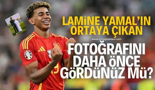 İspanya ile Avrupa Şampiyonu olan 17 yaşındaki Lamine Yamal'ın babannesiyle olan fotoğrafı beğeni topladı!