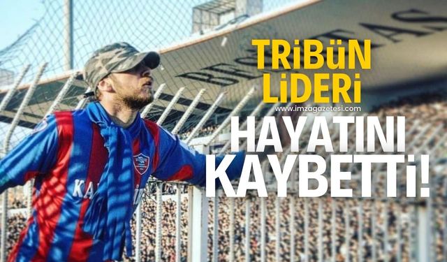 Karabükspor tribün lideri hayatını kaybetti!