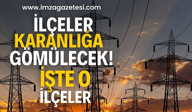 On dört Temmuz’da Kastamonu’nun ilçelerinde hayat duracak! Elektrik kesintisi olacak ilçeler