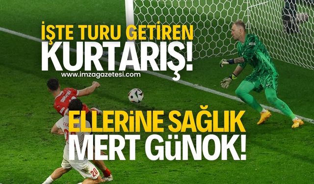 İşte turu getiren kurtarış! Mert Günok ellerine sağlık!