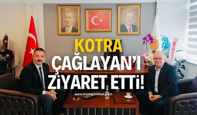 MHP MYK Üyesi Murat Kotra, AK Parti Zonguldak İl Başkanı Mustafa Çağlayan ile bir araya geldi!