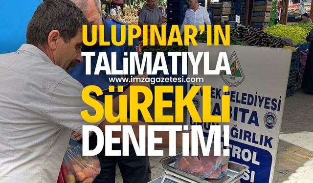 Özcan Ulupınar uyardı! Devrek Belediyesi Esnaf Tartıları Denetliyor