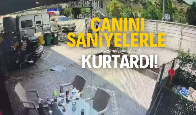 Silahlı saldırıdan böyle kurtuldu!