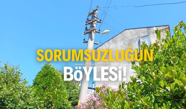 Sorumsuzluğun böylesi!