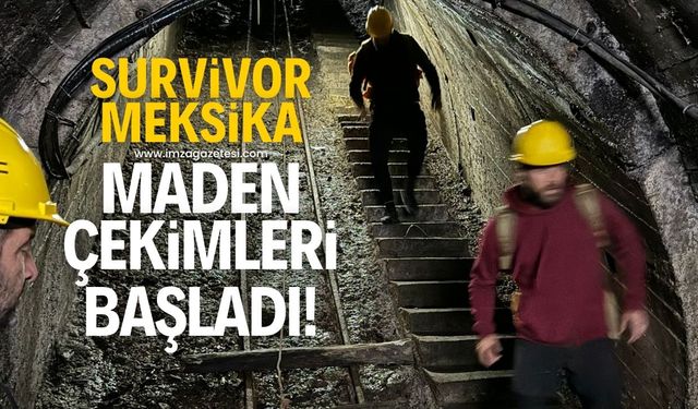 Survivor Meksika, Zonguldak'ta maden ocağında çekildi!