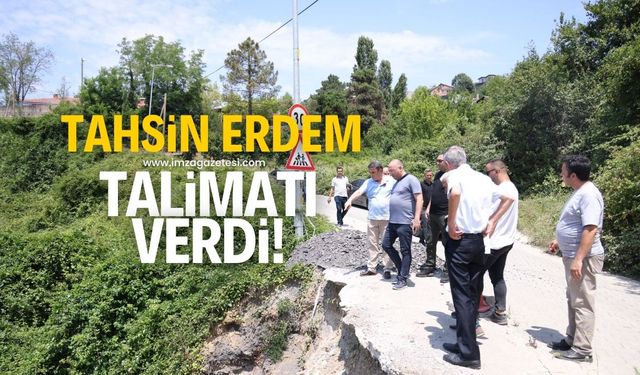 Tahsin Erdem talimat verdi! Yapılacak...