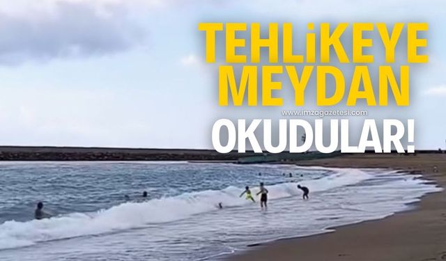 Tehlikeye meydan okudular!