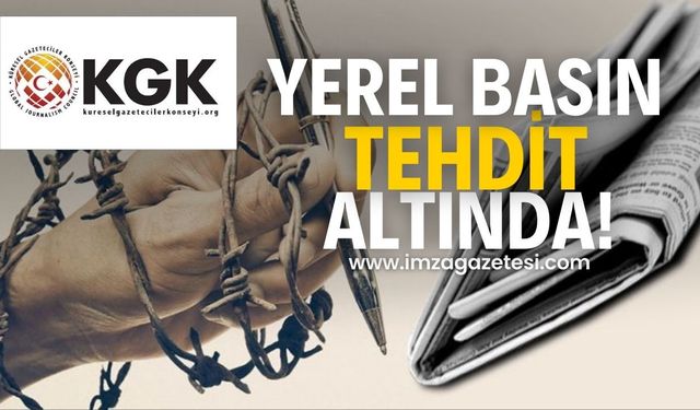 TGK Başkanı Kolaylı’dan Çarpıcı Uyarı! Yerel Basın Tehdit Altında!