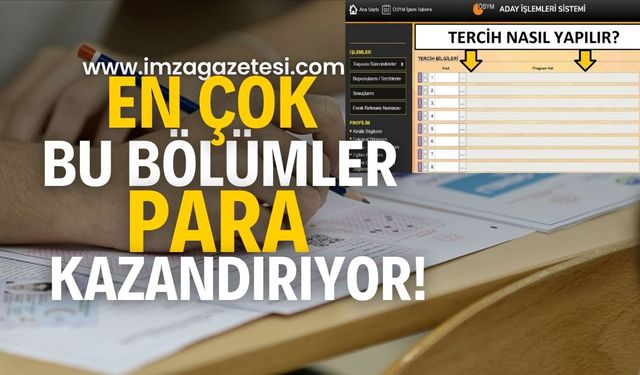 TÜİK açıkladı! En çok bu bölümler para kazandırıyor!