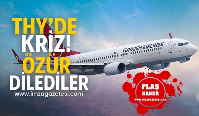 Türk Hava Yolları'nda kriz! Yolculardan özür dilediler