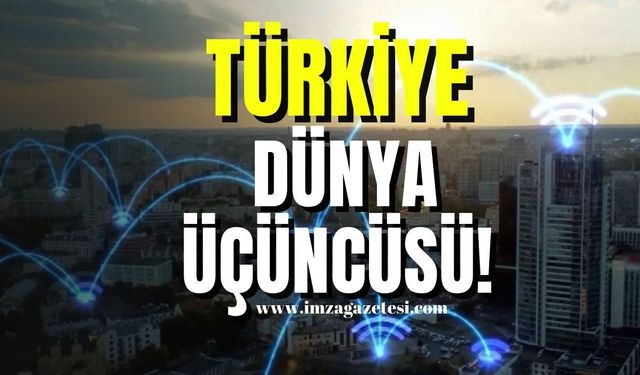 Türkiye, Dünya üçüncüsü!