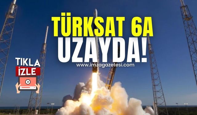 Türksat 6A Uzayda! Türkiye'nin İlk Yerli ve Milli Uydusu Yörüngesine Fırlatıldı...