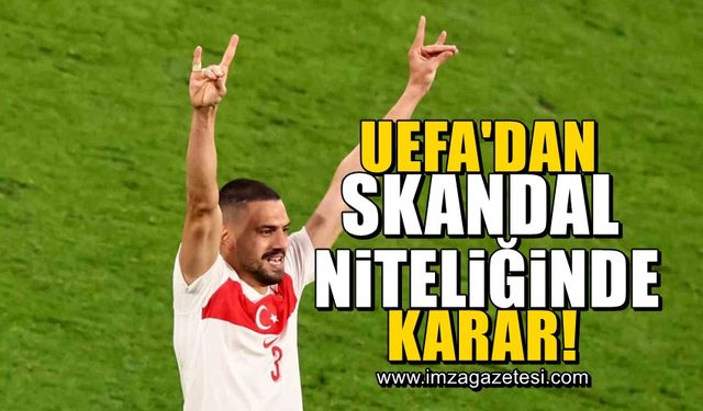 UEFA'dan Merih Demiral'a skandal ceza!