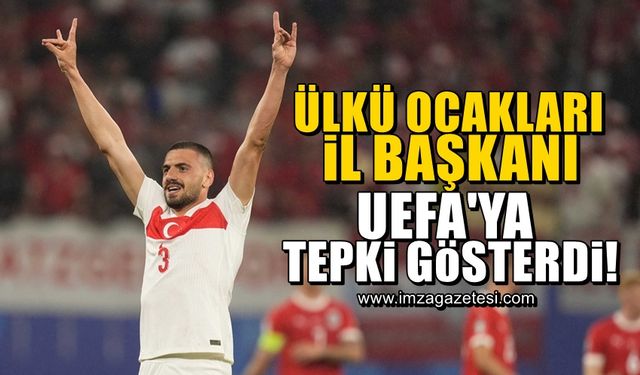 Ülkü Ocakları İl Başkanı Karali’den, Merih’e soruşturma başlatan UEFA’ya tepki!