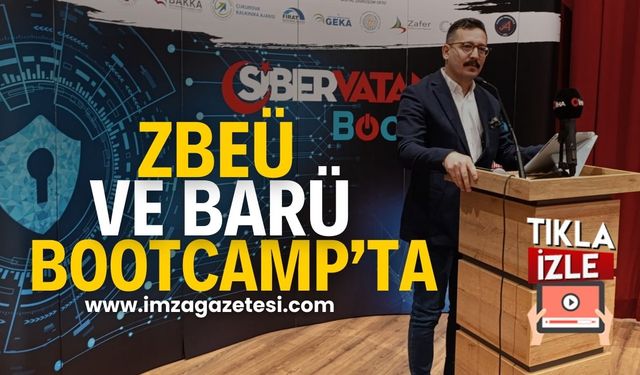 ZBEÜ VE BARÜ öğrencileri Siber Vatan Bootcamp'ta...