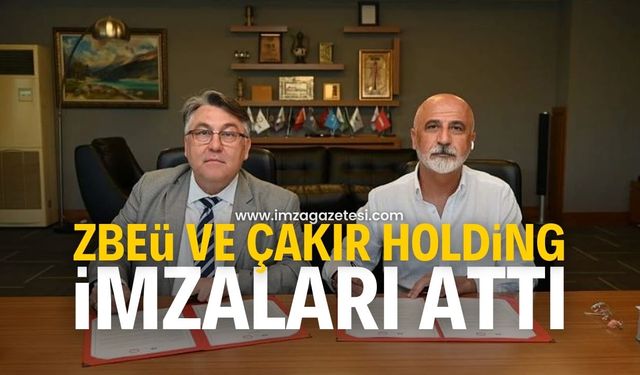 Zonguldak Bülent Ecevit Üniversitesi ve Çakır Holding Arasında İş Birliği...