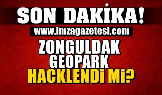 Zonguldak Geopark sayfası hacklendi mi?