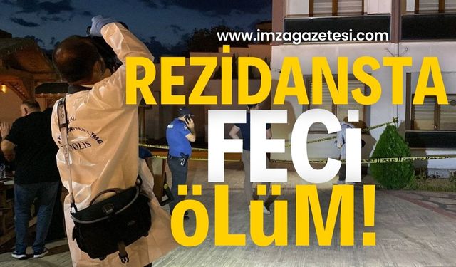 Rezidansta feci ölüm!