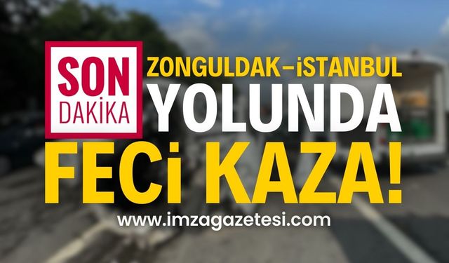 Zonguldak - Kdz. Ereğli Yolu Deli Hakkı Mevkiinde Trafik Kazası