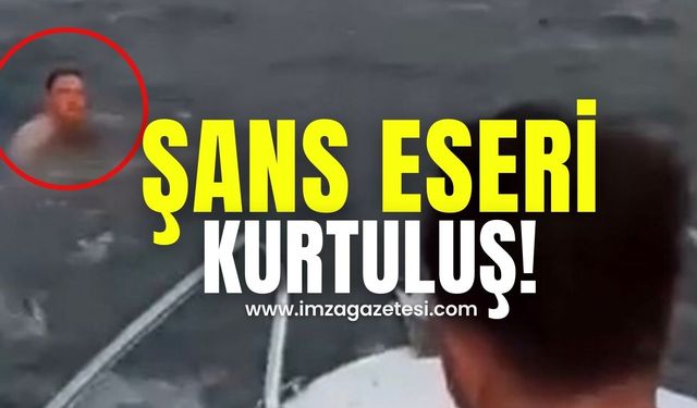 Boğulma tehlikesi geçirdi! İmdadına gençler yetişti...