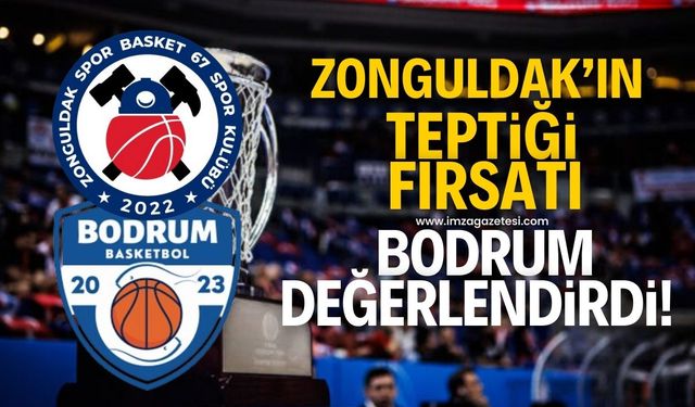 Zonguldak Spor Basket 67'nin Avrupa Kupası biletini Bodrum Basketbol kaptı!