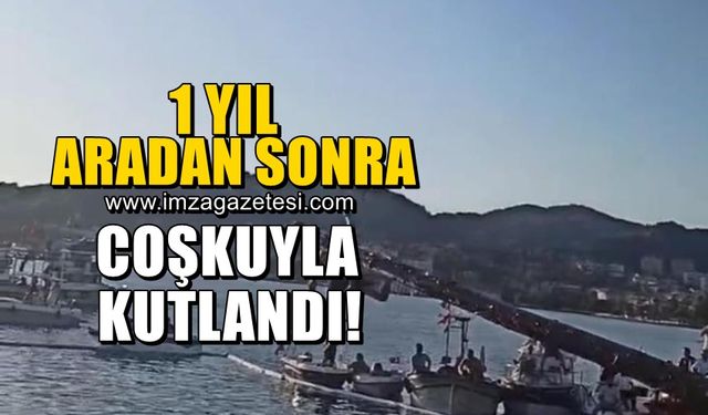 Zonguldak'ın Kdz.Ereğli ilçesinde Denizcilik ve Kabotaj Bayramı 1 yıl aranın ardından coşkuyla kutlandı!