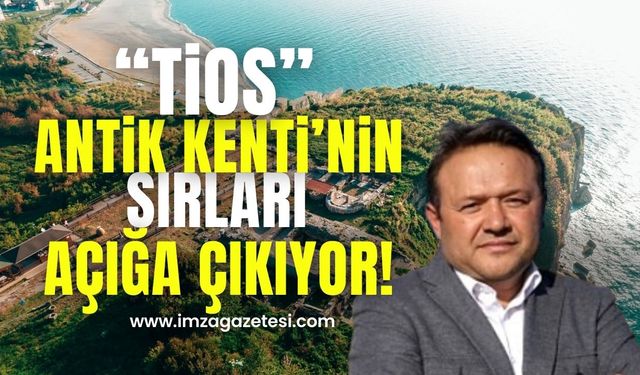 Zonguldak'ın tarihi kenti "Antik Tios"un sırları açığa çıkıyor!