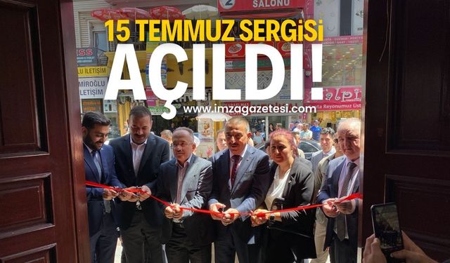 Zonguldak'ta "15 Temmuz Fotoğrafları Sergisi” Açıldı