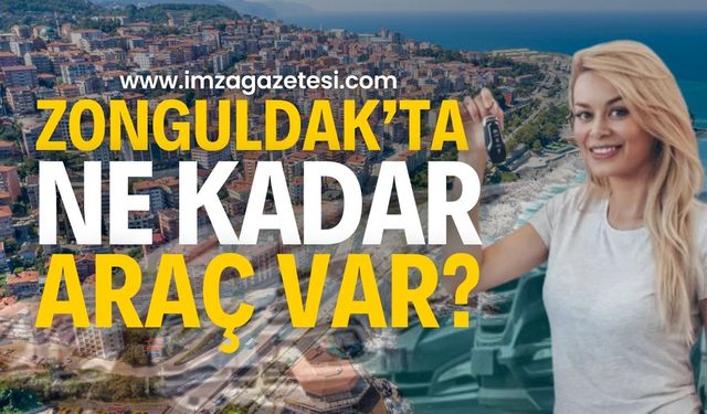 Zonguldak'ta büyük artış: Zonguldak'ta ne kadar araç var?