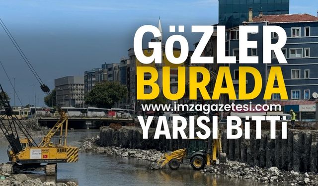 Zonguldak’ta Dere Islah Çalışmaları Tüm Hızıyla Devam Ediyor