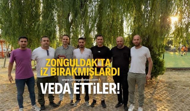 Zonguldak'ta iz bırakmışlardı! Kentten ayrıldılar...