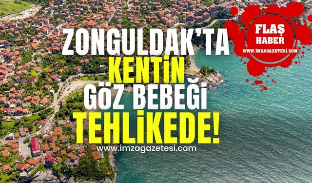 Zonguldak'ta kentin göz bebeği tehlikede!