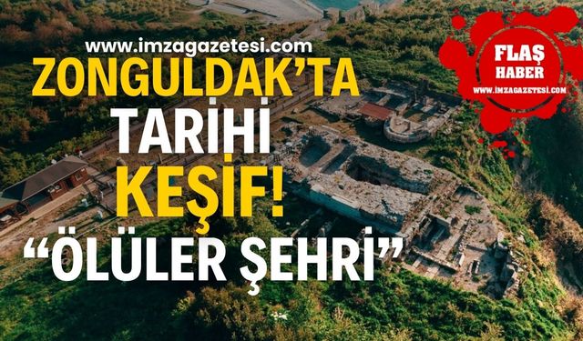 Zonguldak'ta Tarihi Keşif! Devasa 'Ölüler Şehri' Alanı Bulundu!