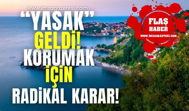 Zonguldak'ta Turizmi Korumak İçin Radikal Karar! Yasak Geldi