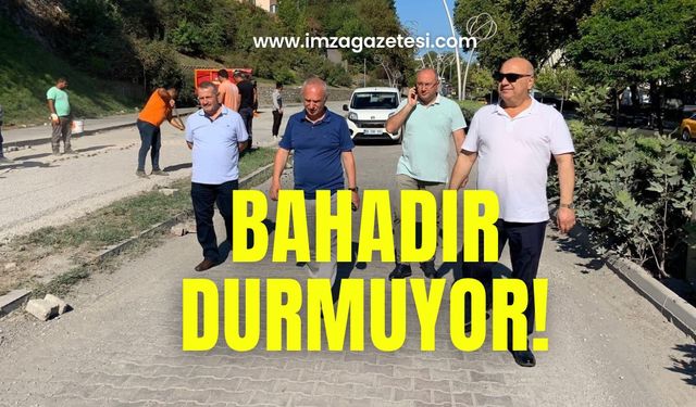 Adil Bahadır durmuyor!