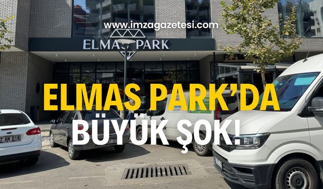 Elmas Park’da şok!