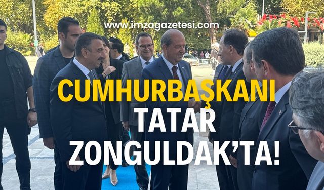 Kıbrıs Cumhurbaşkanı Zonguldak’ta!