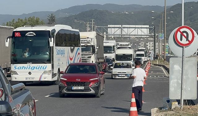 Düzce'de trafiğe kayıtlı araç sayısı belli oldu!