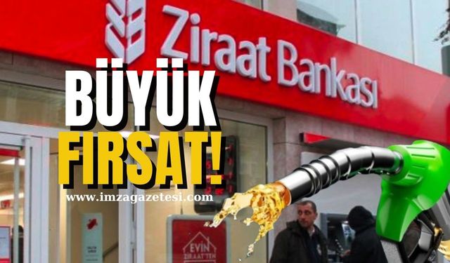 Ziraat Bankası'ndan Akaryakıt Alışverişlerine Büyük Fırsat...